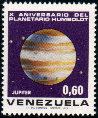 1973  X Aniv. Planetario Humboldt: Jupiter