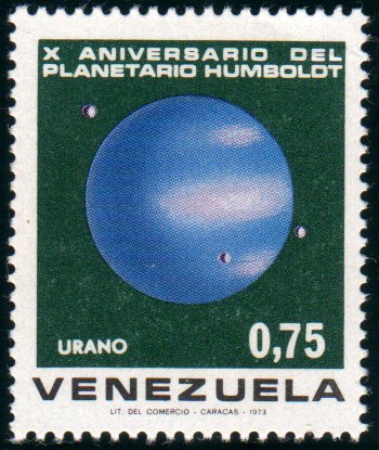 1973  X Aniv. Planetario Humboldt: Urano