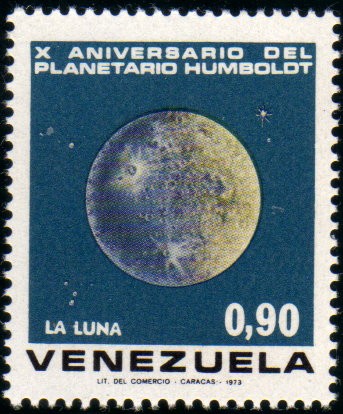 1973  X Aniv. Planetario Humboldt: La Luna
