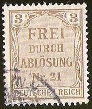 DEUTSCHES REICH - FREI DURCH ABLOSUNG