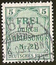 DEUTSCHES REICH - FREI DURCH ABLOSUNG