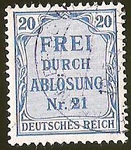 DEUTSCHES REICH - FREI DURCH ABLOSUNG