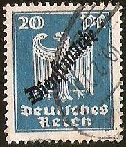 DEUTSCHES REICH - DIENFMARK