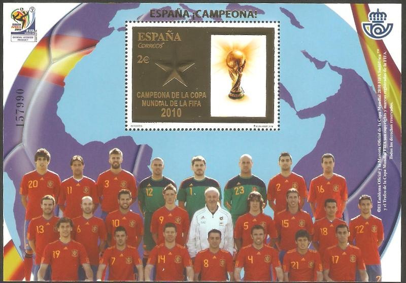 mundial de fútbol Sudáfrica 2010, España campeona