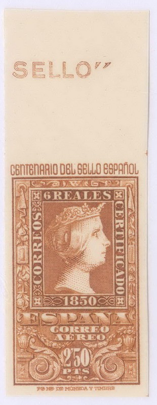 ESPAÑA 1080 Centenario del Sello español. Scott C128