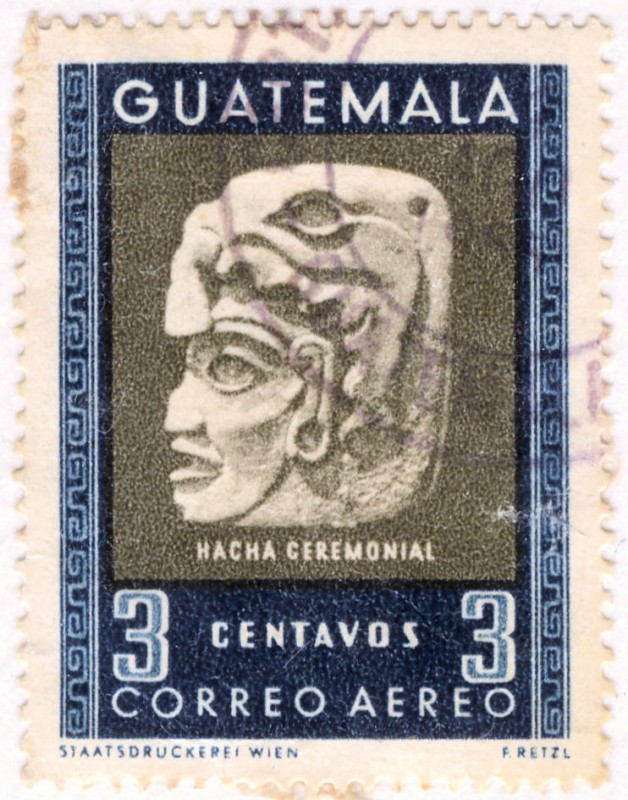 Hacha Ceremonial Maya