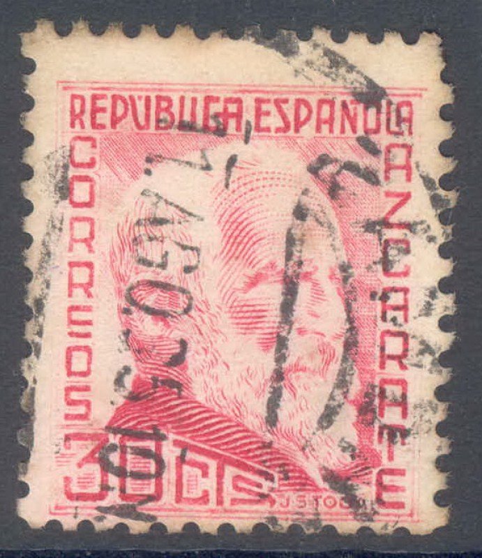 ESPAÑA 1935_686.01 Españoles ilustres (II)