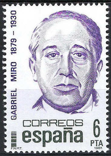2618 Centenarios. Gabriel Miró. 