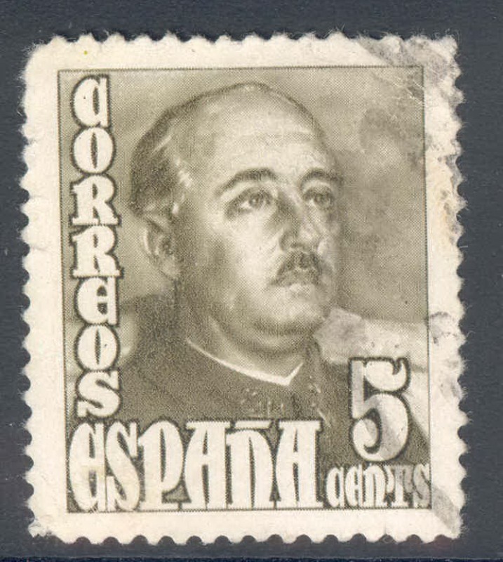 ESPAÑA 1948_1020 General Franco (huecograbado)