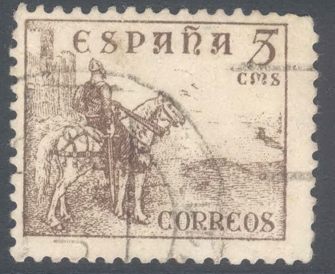 ESPAÑA 1949-53_1044 El Cid y General Franco. 