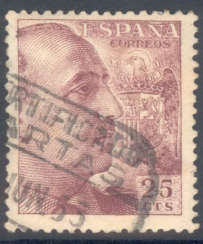 ESPAÑA 1949-53_1048 El Cid y General Franco.