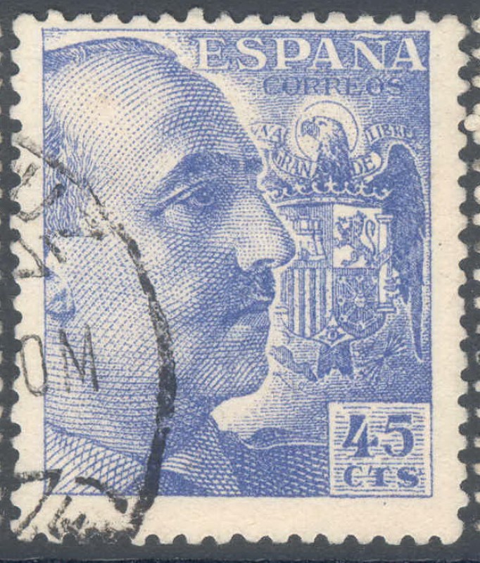 ESPAÑA 1949-53_1052 El Cid y General Franco.