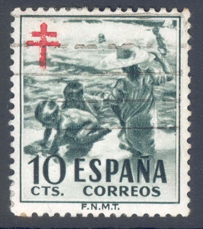 ESPAÑA 1951_1104 Pro Tuberculosos.  