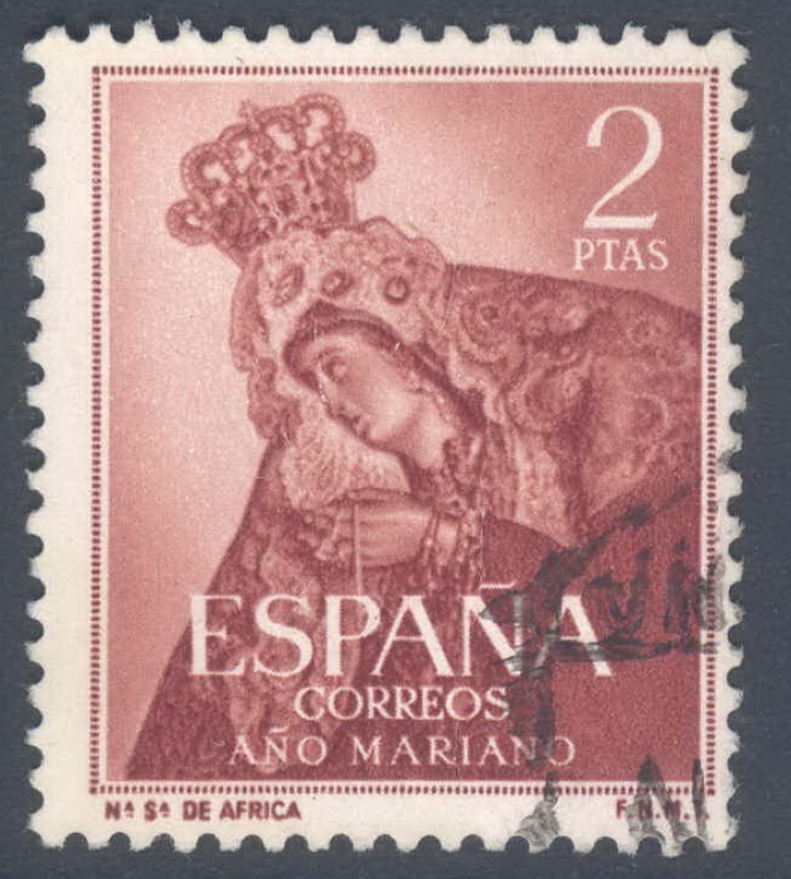 ESPAÑA 1954_1140 Año Mariano.  
