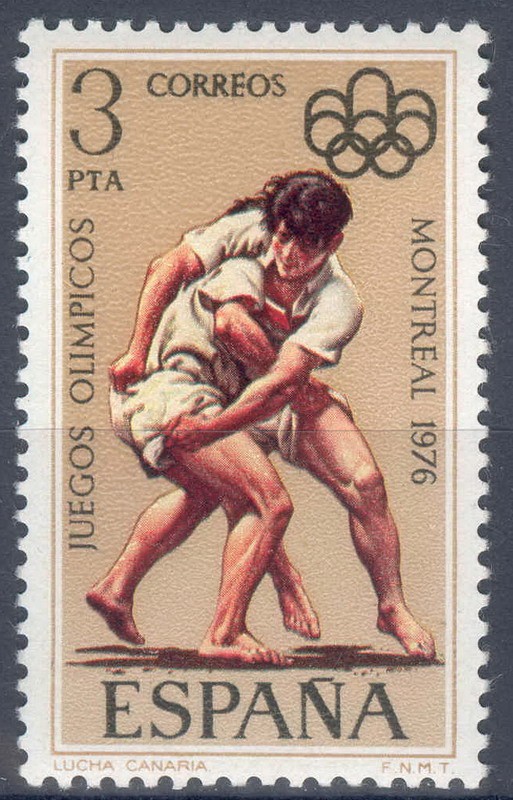 ESPAÑA 1976_2342 XXI Juegos Olímpicos Montreal-1976.