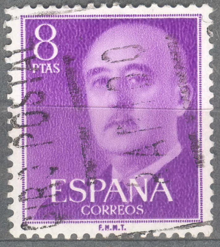 ESPAÑA 1955-6_1162 General Franco (1892-1975).