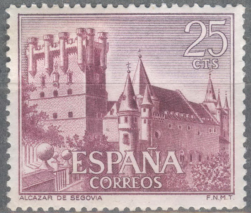 ESPAÑA 1966_1739 Castillos españoles.  