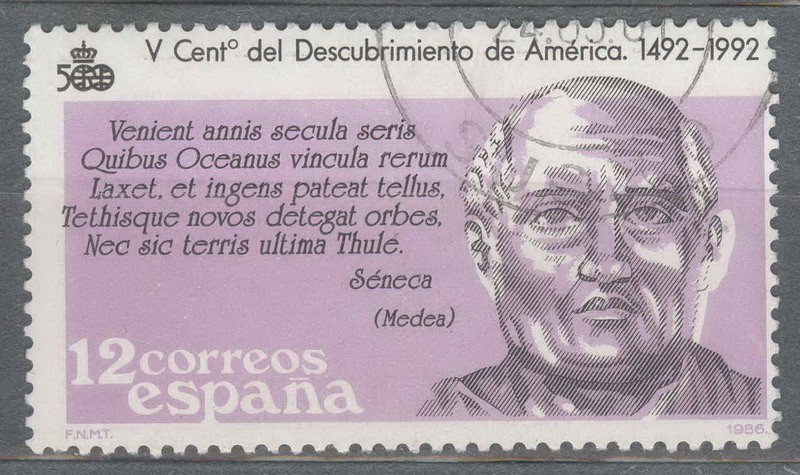 ESPAÑA 1986_2861 V Centenario del Descubrimiento.  
