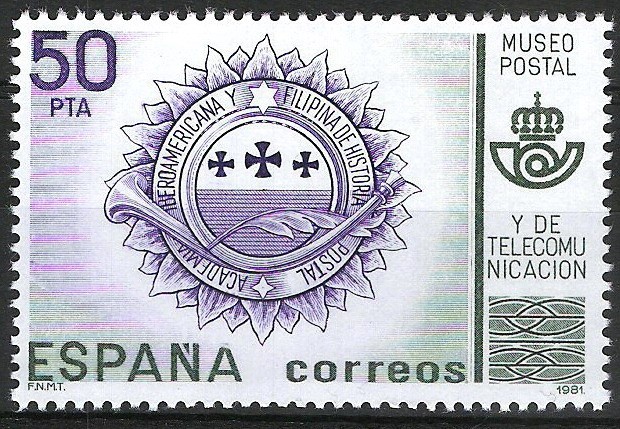 2639  ó  2641A Museo Postal . Emblema 