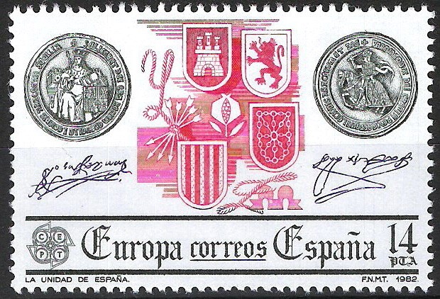 2657 Europa-CEPT. La unidad de España