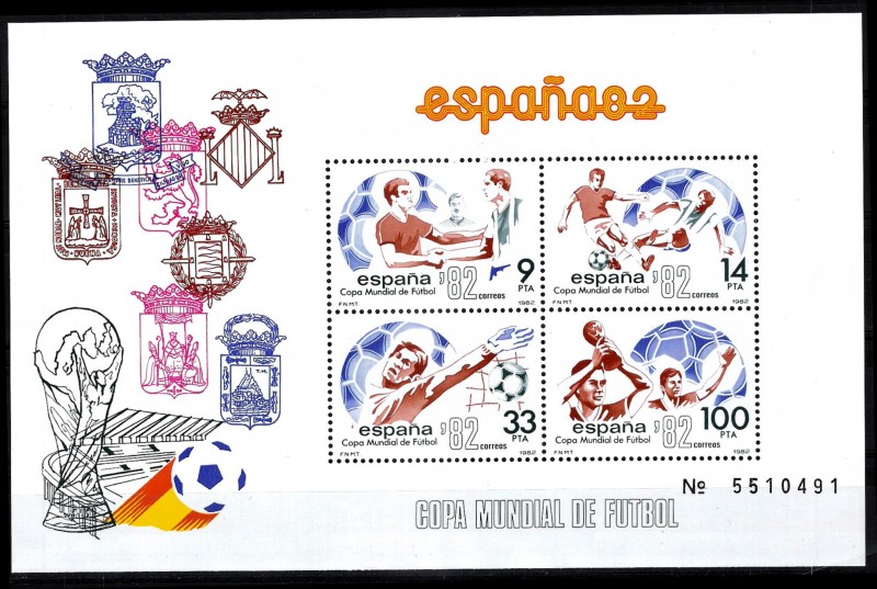 2665  HB Copa Mundial de Futbol. ESPAÑA-82.