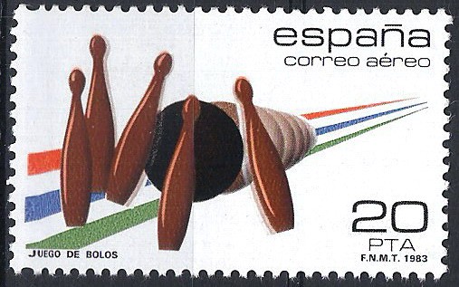 2696 Deportes. Juego de Bolos.