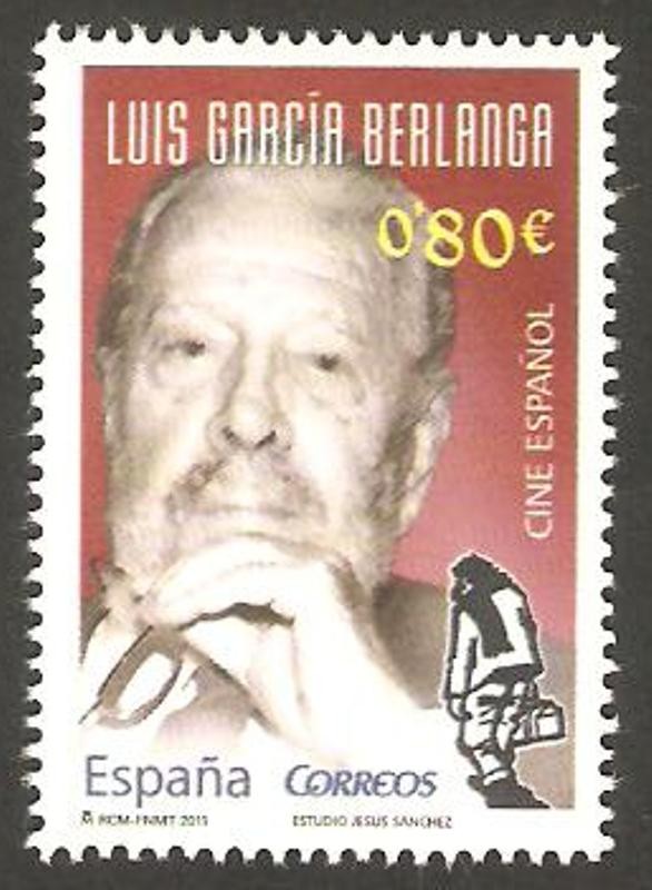 Luis García Berlanga, director de cine