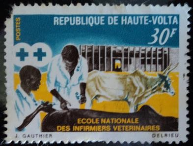 República de Alto Volta / Escuela Nacional de Enfermería Veterinaria