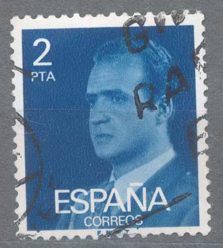 ESPAÑA 1976_2345 Don Juan Carlos I.  Serie básica. 