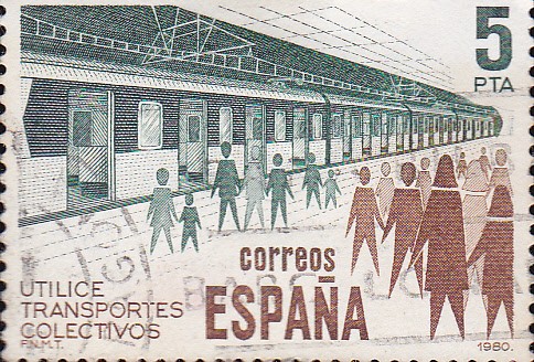 utilice el transporte publico
