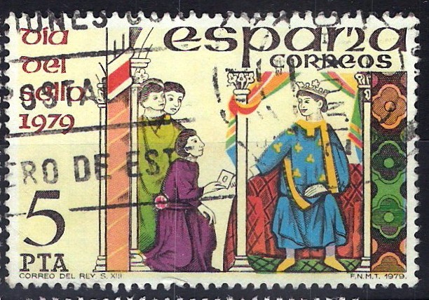 2526 Día del sello. Correo del Rey, siglo XIII.(2)