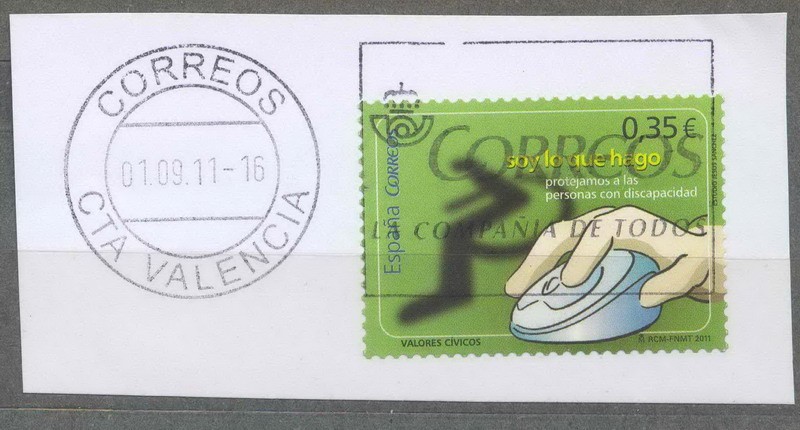 ESPAÑA  2011_4640_X VALORES CÍVICOS. SOY LO QUE HAGO 0,55 US$