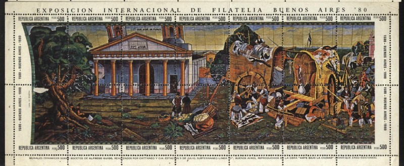 Exposicion Internacional de Filatelia BuenoaAires 1980