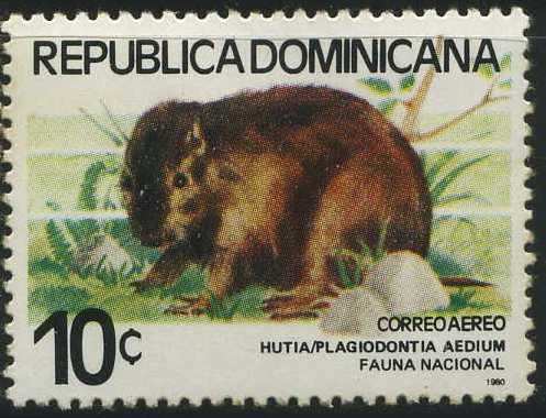 Scott C315 - Fauna Nacional - Hutia