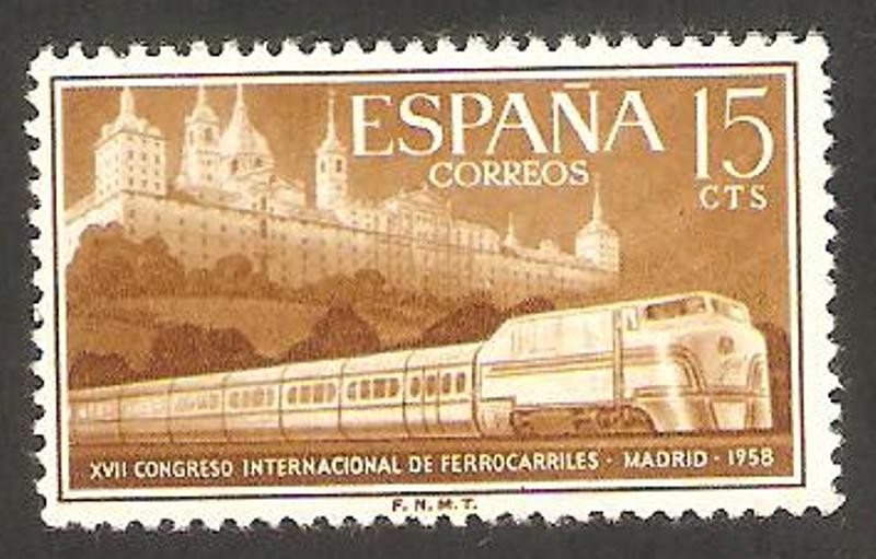 1232 - XVII congreso internacional de ferrocarriles en madrid