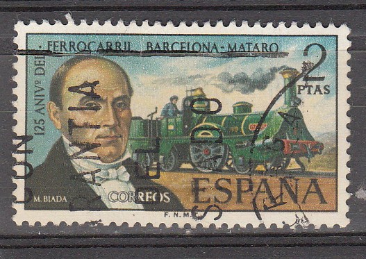 E2173 ANIVERS.FERROCARRIL BARCELONA-MATARÓ(50)