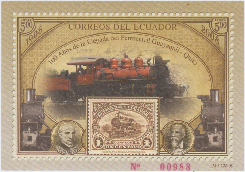 100 años del ferrocarril Guayaquil Quito