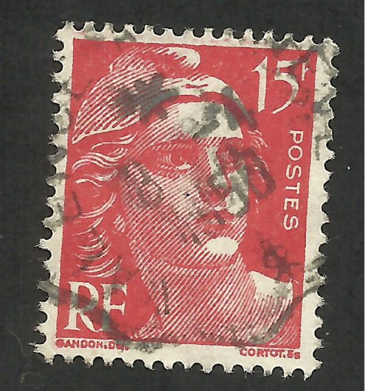 Republique française. Marianne de Gandon