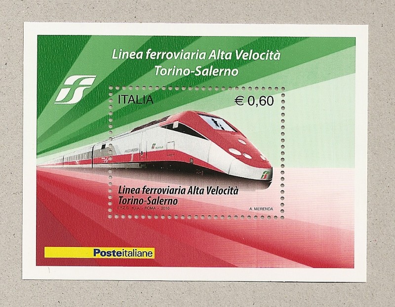 Tren Alta velocidad Turín-Salerno