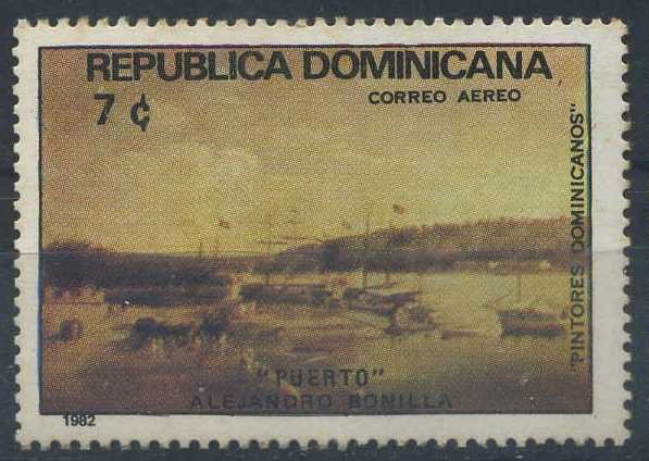 Scott C371 - Pintores Dominicanos