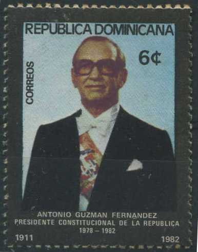 Scott 865 - Pres. Antonio Guzman Fdez.