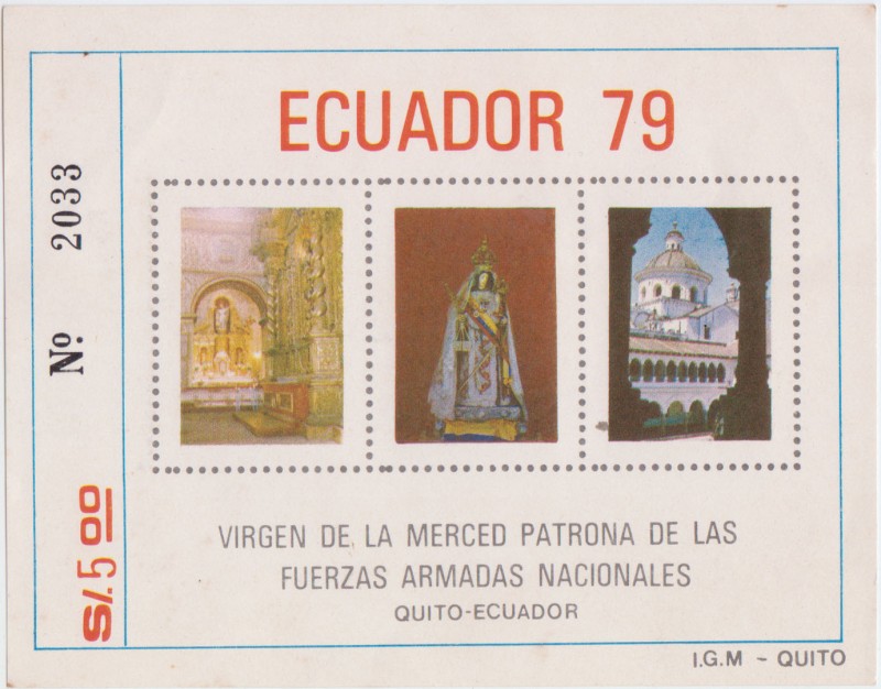 Virgen de la Merced Patrona de las Fuerzas Armadas Nacionales