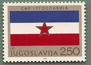 Bandera de la República Socialista de Yugoslavia