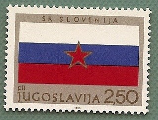Bandera de la República Socialista de Eslovenia