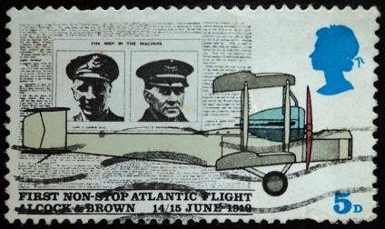 1st. Non-stop Atlantic Flight 1919