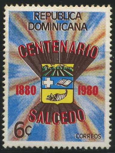 Scott 840 - Cent Provincia de Salcedo