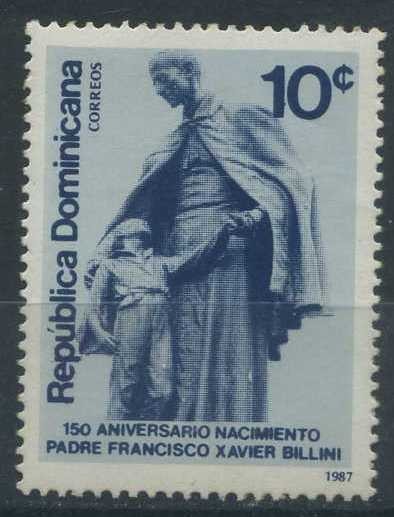 Scott 1015 - 150 Aniv. Nacimiento Padre Fco Xavier Billini