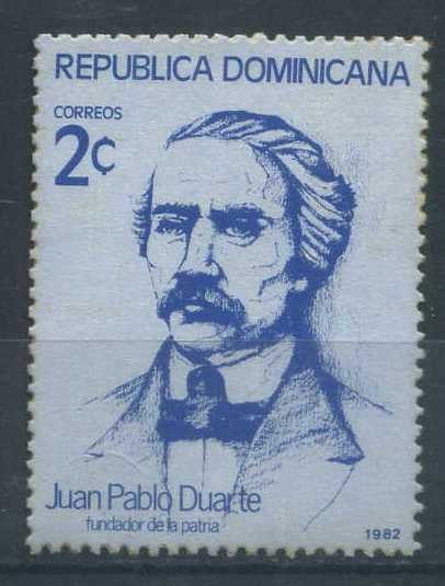 Scott 854 - Juan Pablo Duarte