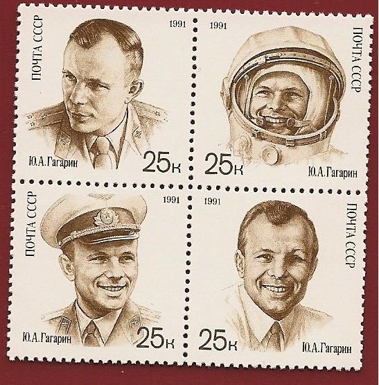 30 Aniversario Primer hombre en el espacio - Yuri Gagarin