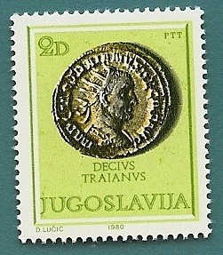Moneda romana - Marco Ulpio Trajano